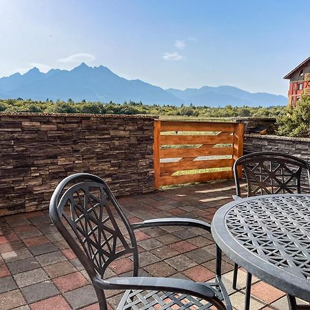 Tri Stity Apartment With Tatra View Terrace Vel'ka Lomnica Exterior foto