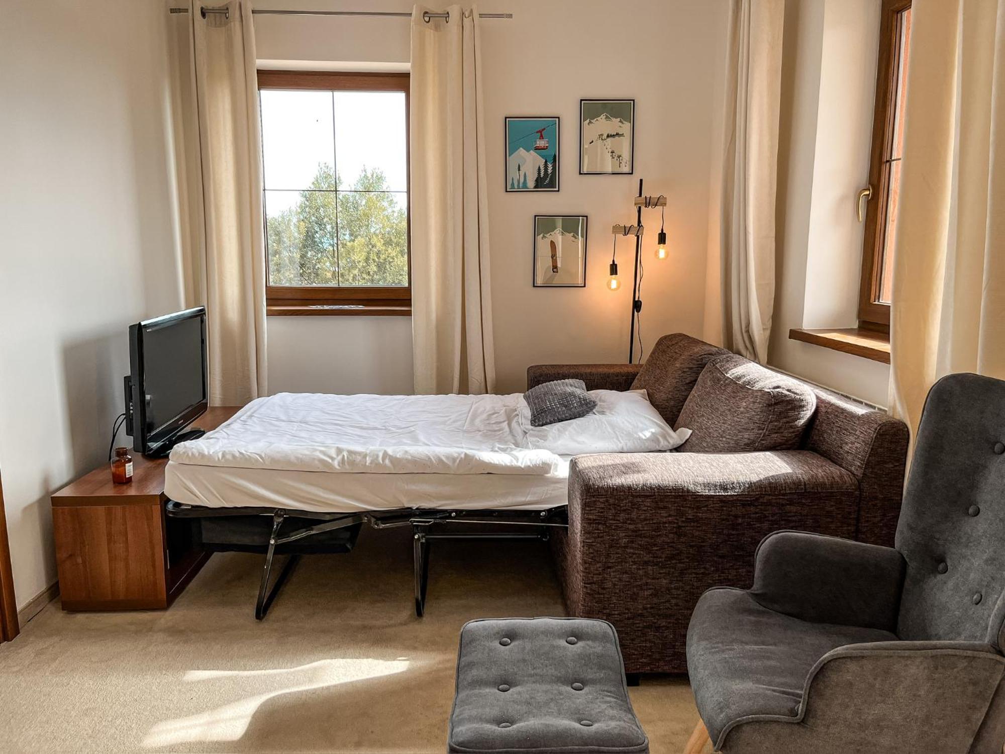 Tri Stity Apartment With Tatra View Terrace Vel'ka Lomnica Exterior foto